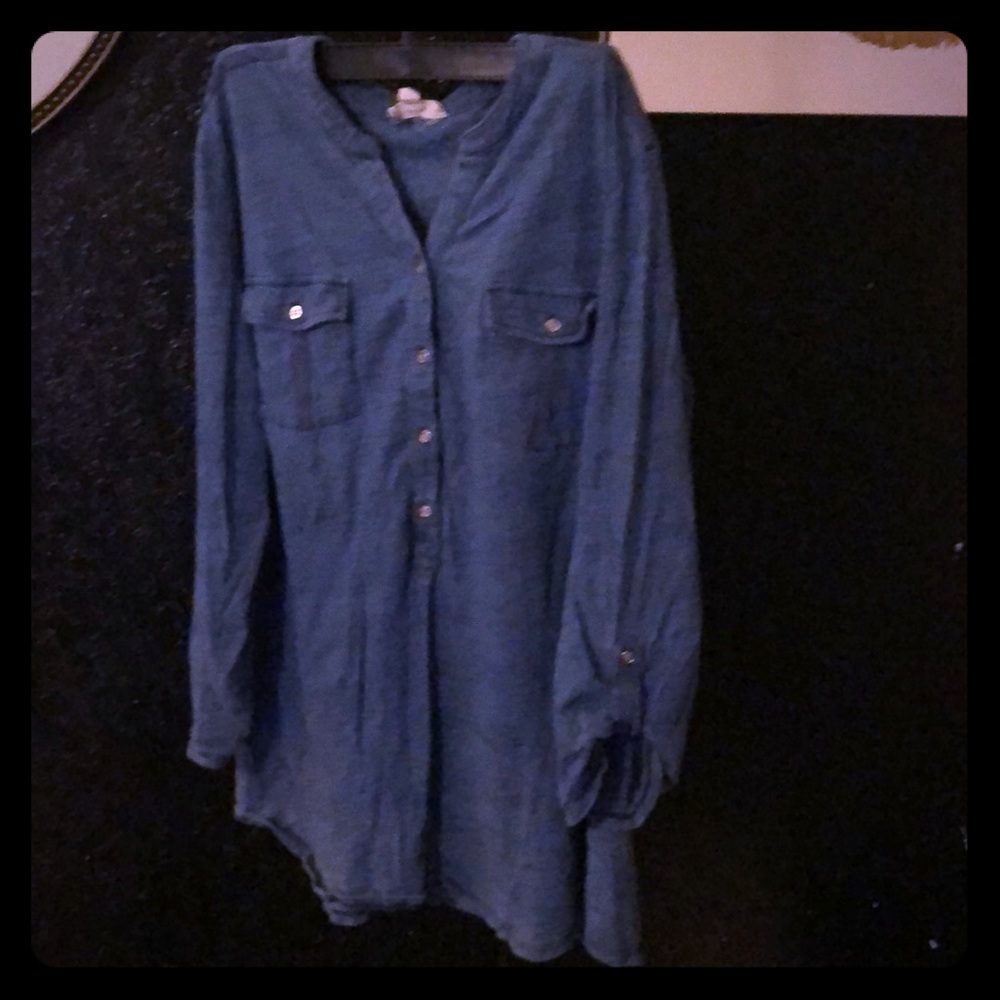 Blue Casual Women’s Shirt